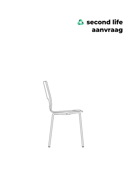 ♻️ Second life stoelen aanvragen