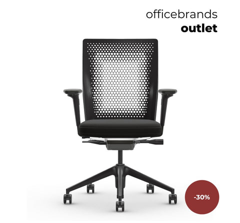 Vitra ID Air Zwart (OUTLET)