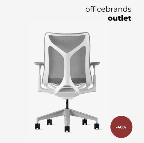 Herman Miller Cosm Mid Back Wit (OUTLET)