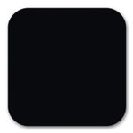 Vitra Plastic Side Chair RE DSW Deep black (OUTLET)