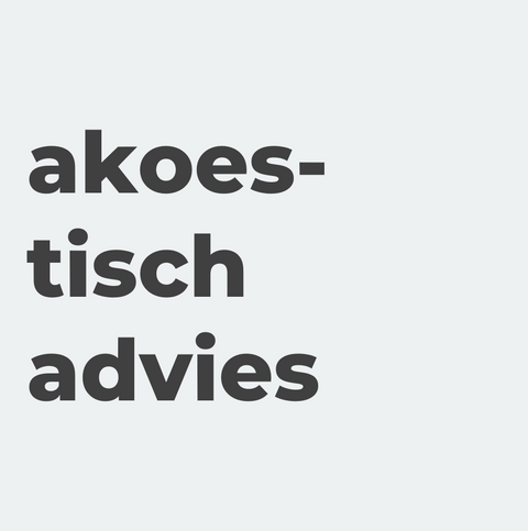 Akoestisch advies