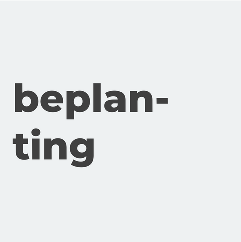 Beplanting