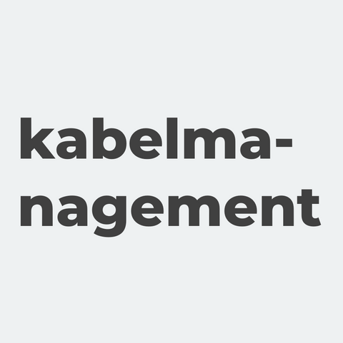 Kabelmanagement