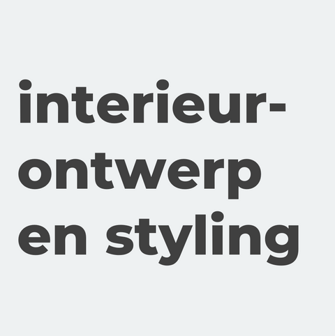 Interieurontwerp en styling