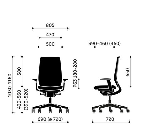 Profim ACCIS PRO 150SFL (licht grijs)