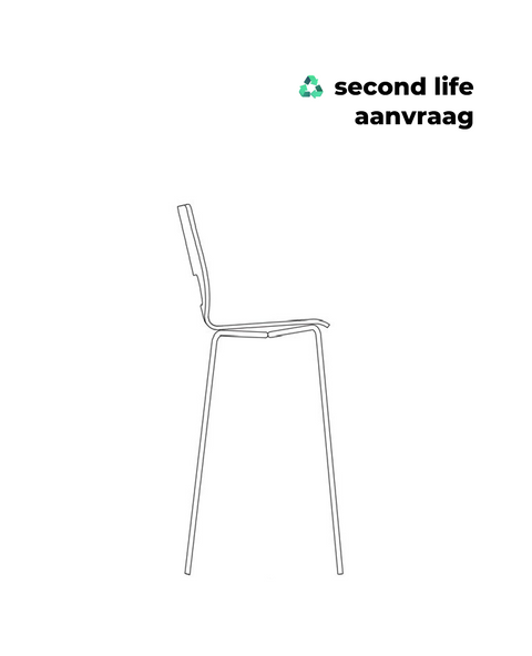 ♻️ Second life barkruk aanvragen