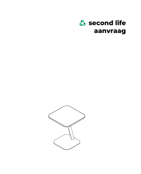 ♻️ Second life laptoptafel aanvragen