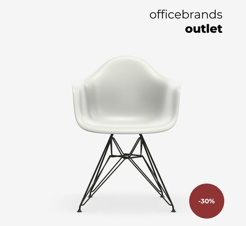 Vitra Plastic Armchair RE DAR Cotton white (OUTLET)