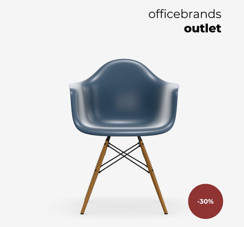 Vitra Plastic Armchair RE DAW Sea Blue (OUTLET)