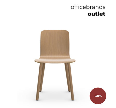 Vitra HAL Ply Wood Eiken (OUTLET)
