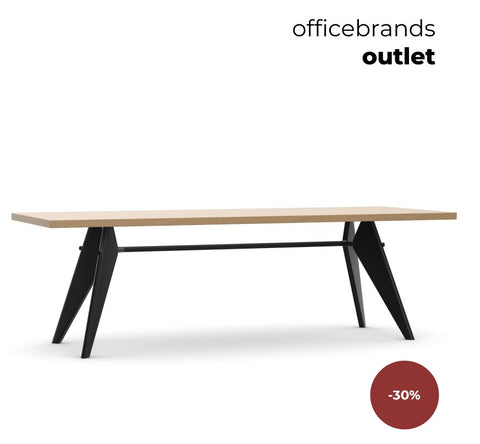 Vitra EM Table 240x90cm Eiken fineer (OUTLET)