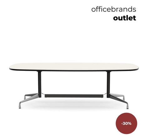 Vitra Eames Segmented Dining Table 240x110cm Chroom (OUTLET)