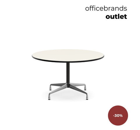 Vitra Eames Segmented Dining Table Ø130cm Chroom (OUTLET)