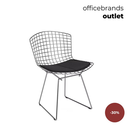 Knoll Bertoia Diamond™ Chair, Seat Pad Chroom (OUTLET)