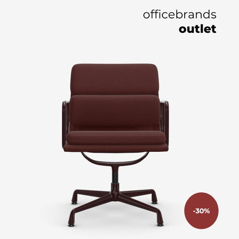 Vitra Soft Pad Chairs EA 208 Cosy 2 Chestnut (OUTLET)