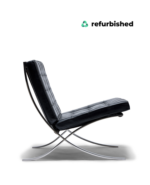 ♻️ Refurbished Knoll Barcelona fauteuil