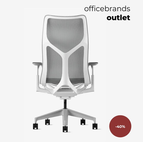 Herman Miller Cosm High Back Wit (OUTLET)