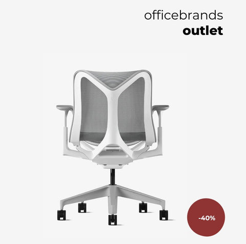 Herman Miller Cosm Low Back Wit (OUTLET)