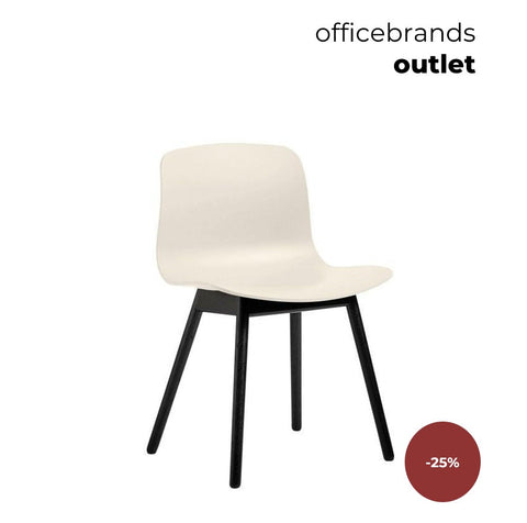 HAY AAC 12 Zwart gelakt eiken / Melange cream (OUTLET)