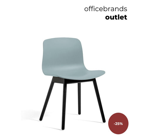 HAY AAC 12 Zwart gelakt eiken / Dusty Blue (OUTLET)