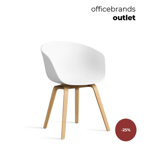 HAY AAC 22 Gelakt eiken / White (OUTLET)