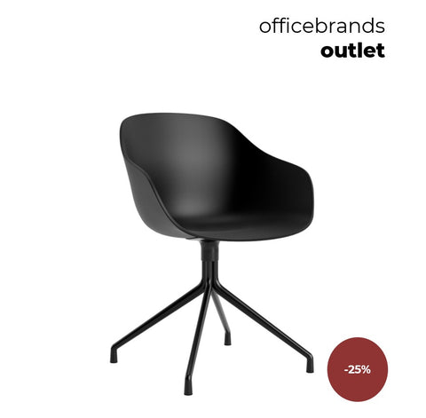 HAY AAC 220 Zwart gepoedercoat aluminium / Black (OUTLET)