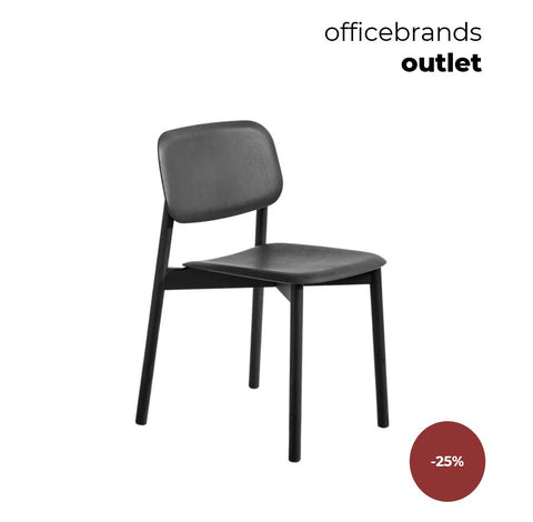 HAY Soft Edge 60 Zwart gelakt eiken (OUTLET)