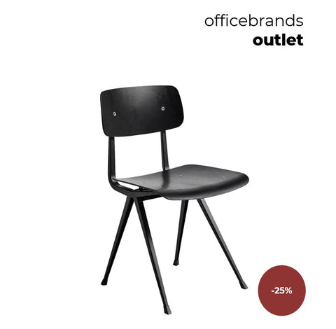 HAY Result Zwart gepoedercoat / Black (OUTLET)