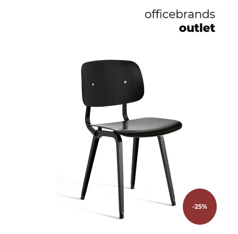 HAY Revolt Zwart gepoedercoat / Black (OUTLET)