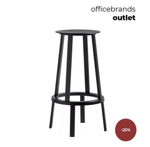 HAY Revolver Barkruk high / Black (OUTLET)