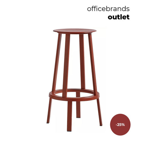 HAY Revolver Barkruk high / Lava red (OUTLET)