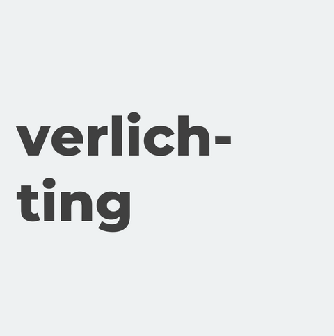 Verlichtingsadvies